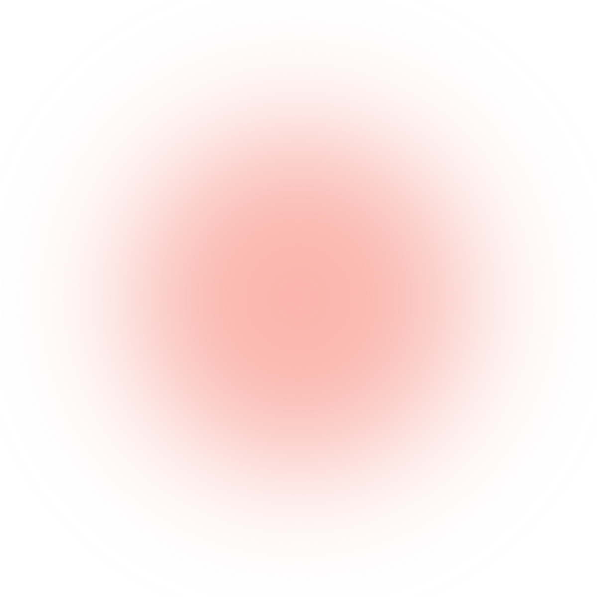 Rose Pink Blush Blur Circle
